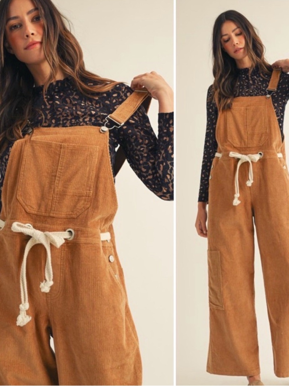 NWT- Corduroy Overalls
